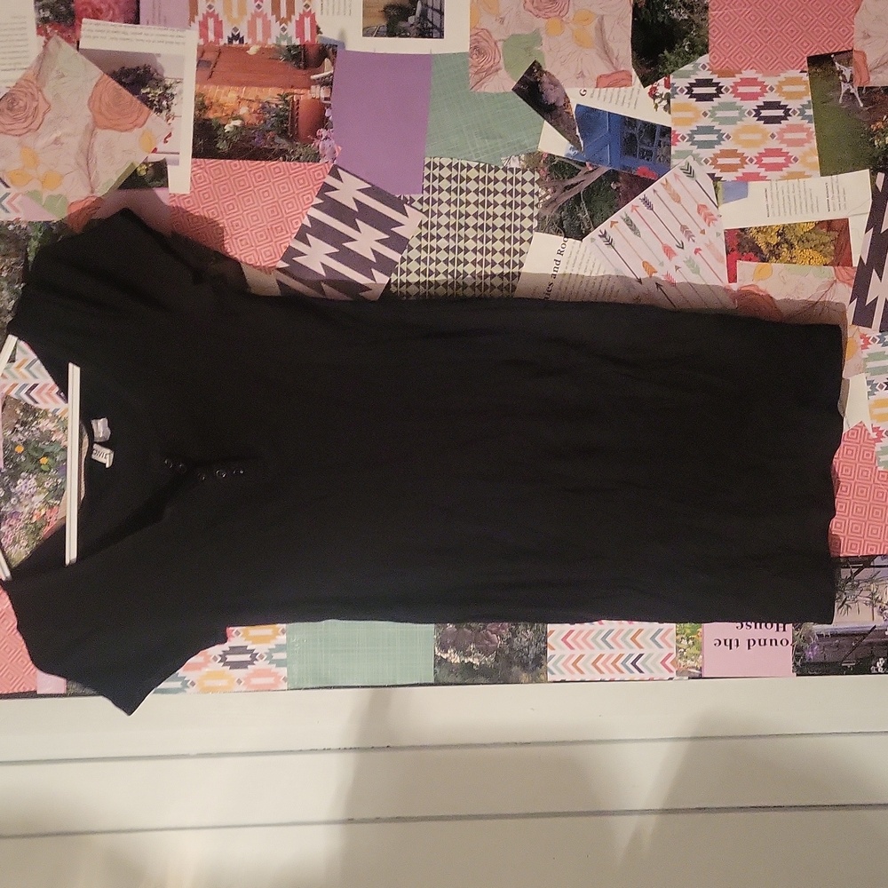 Black Cotton Dress